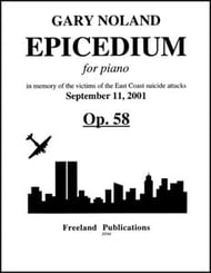 Epicedium piano sheet music cover Thumbnail